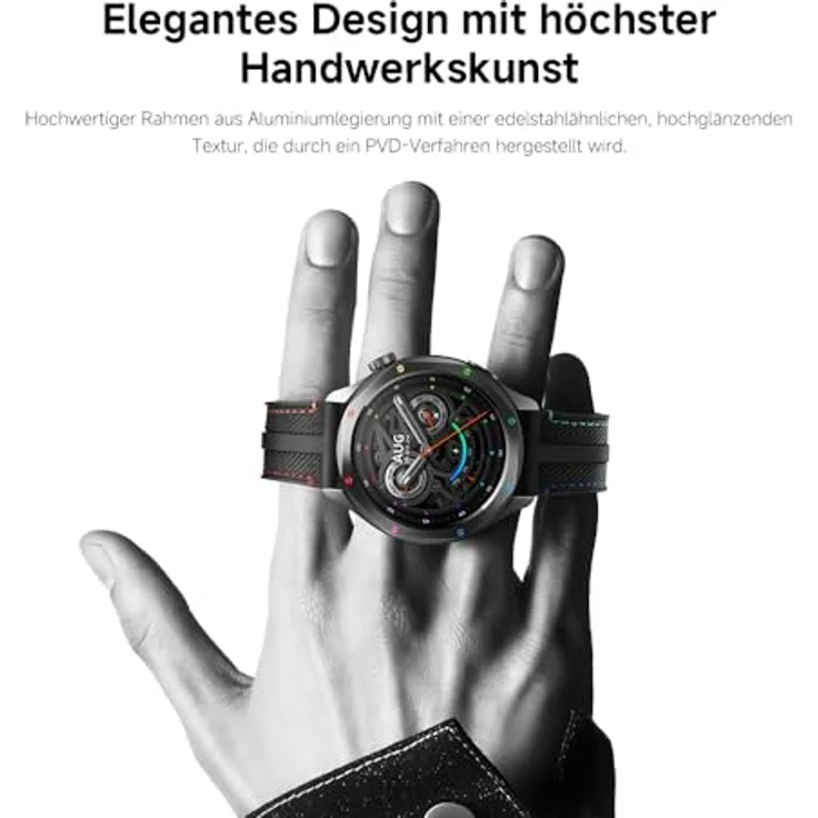 Xiaomi Watch S4 Silver – 1.43" AMOLED, 2200 Nits, 15 Tage Akku, 5ATM Wasserfest, Herzfrequenz & SPO₂-Sensor, Bluetooth 5.3, Aluminiumgehäuse – Bild 7