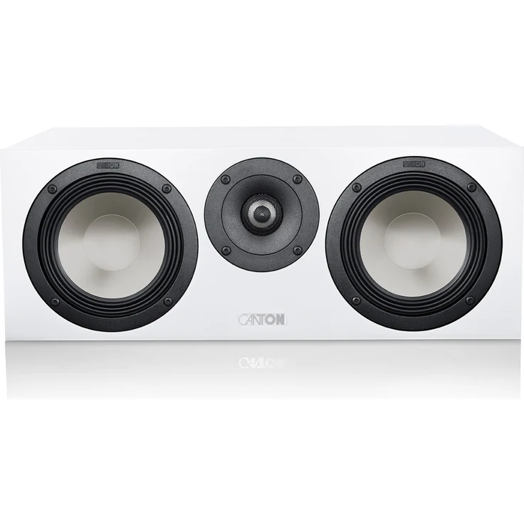 Canton GLE 50 Center Lautsprecher 2,5-Wege Weiß Kabelgebunden 80 W