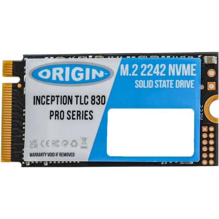 Origin Storage NB-512M.2/NVME-42, 512 GB M.2 NVMe SSD mit 2100 MB/s Lesegeschwindigkeit und 3D TLC NAND-Technologie
