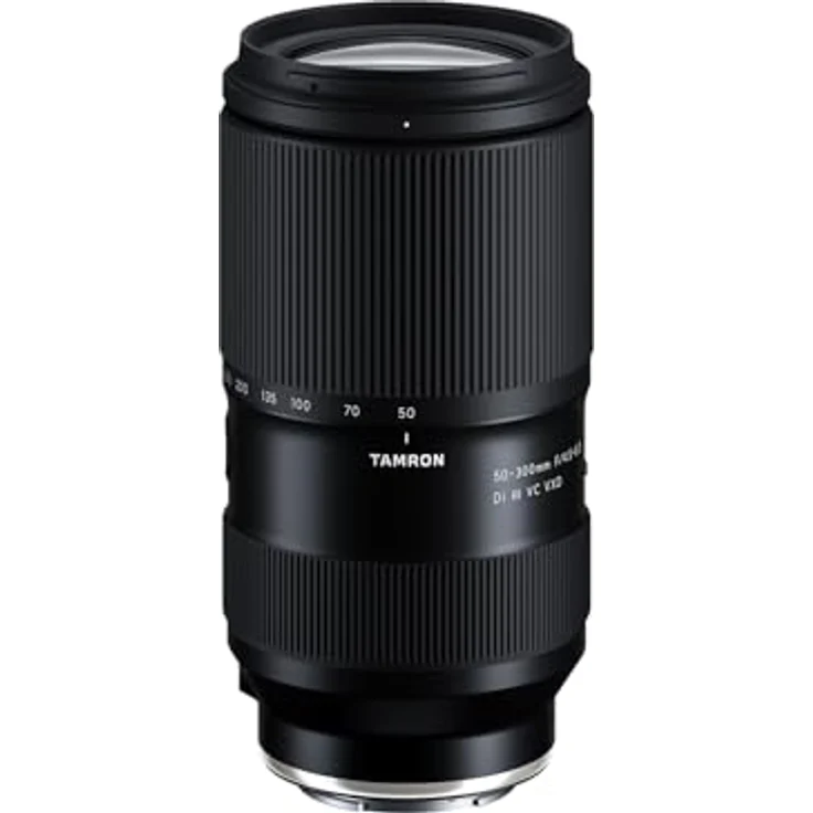 TAMRON 50-300mm F/4.5-6.3 Di III VC VXD, Tele-Objektiv für Sony E-Mount, Höchste Bildqualität, Wetterfeste Konstruktion, Bildstabilisator, Abbildungsmaßstab 1:2 bei 50mm – Bild 1