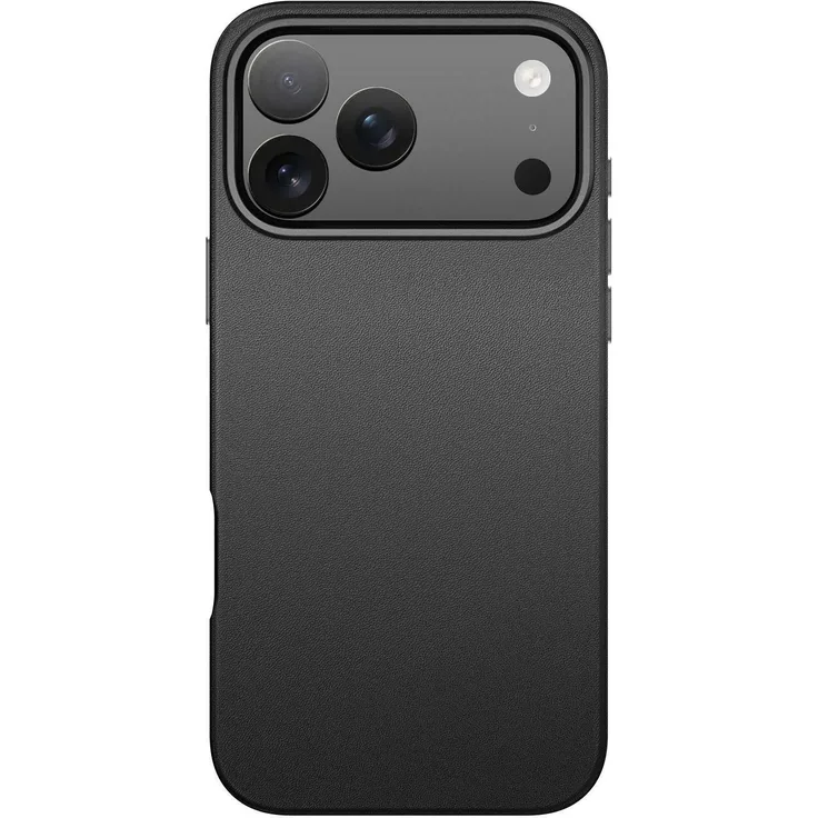 Nevox StyleShell PRO, Smartphone Hülle für iPhone 17 Pro, kompatibel mit MagSafe, aus hochwertigem Leder, schwarz