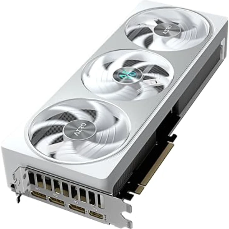 Gigabyte GeForce RTX 5070 AERO OC 12G Grafikkarte - 12GB GDDR7, 192 Bit, PCI-E 5.0, 2625 MHz Core Clock, RGB-Beleuchtung, Windforce Kühlsystem, 3 x DP 2.1a, 1 x HDMI 2.1b, NVIDIA DLSS 4, GV-N5070AERO OC-12GD – Bild 4