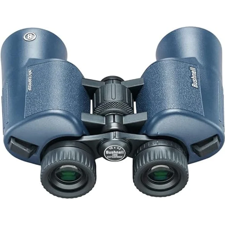 Bushnell H2O 2 Fernglas 12x42 Dunkelblau Porro Voll multivergütet Wasserdicht/Beschlagfrei Drehbare Augenmuscheln - Wassersport Boote – Bild 4
