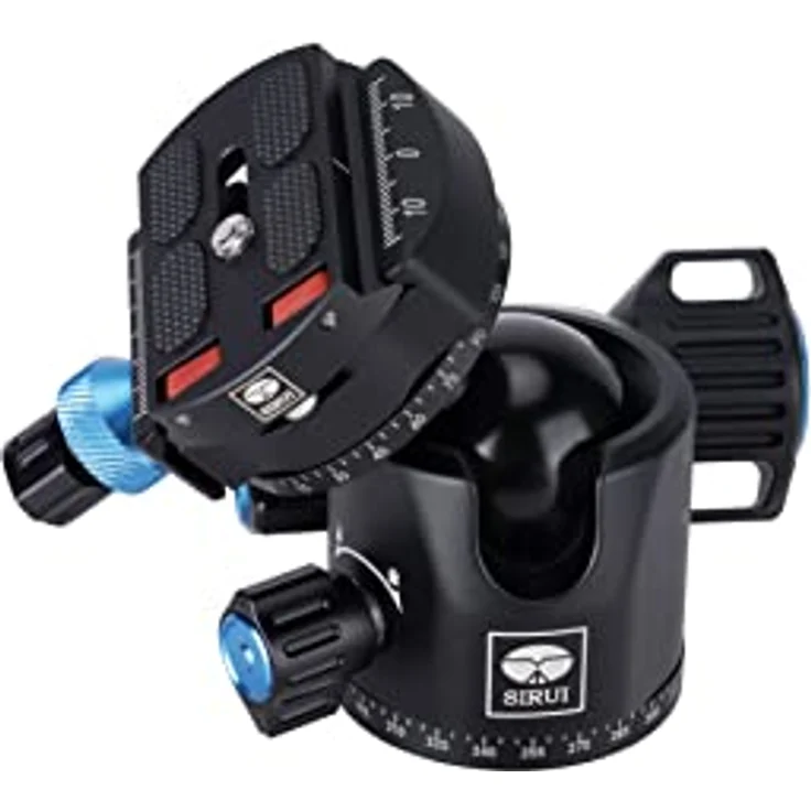 Sirui ST-10X Kugelkopf mit Acra Swiss Wechselplatte – Bild 6