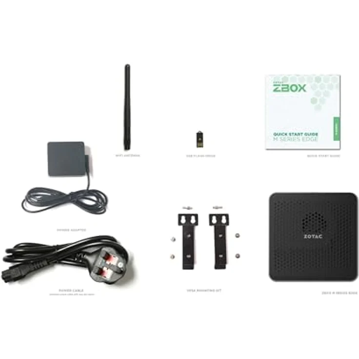 ZOTAC ZBOX edge MI648, Barebone Desktop-PC mit Intel Core i5 und effizientem thermischen Design – Bild 7