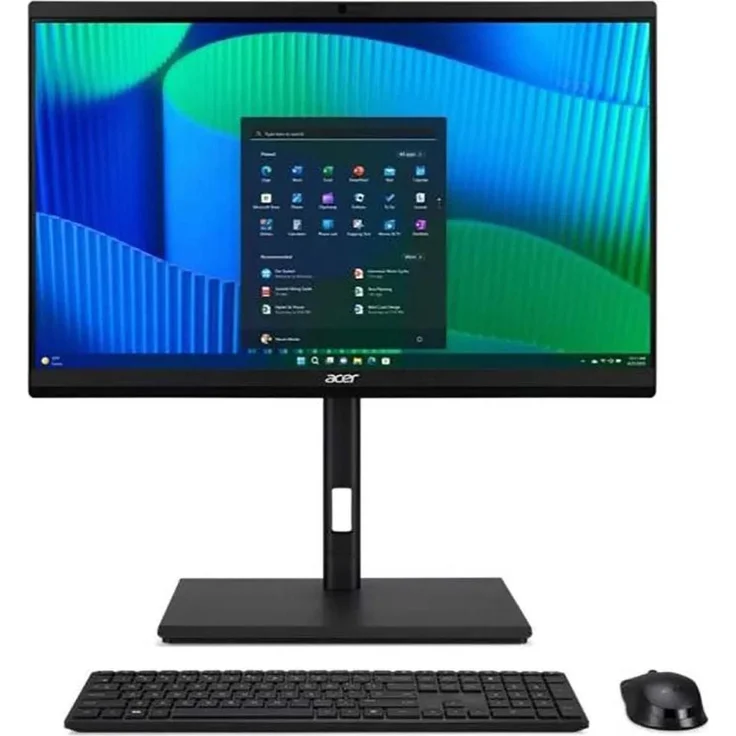 Acer Veriton 2000 Z2724g, 23.8'' All-in-One-PC mit Intel Core i5-14400, 8GB RAM, 512GB SSD, Schwarz, Windows 11 Pro