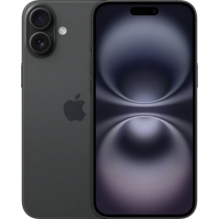 Apple iPhone 16 Plus 5G Smartphone (6,7 Zoll) OLED-Display, 256 GB interner Speicher, iOS 18, schwarz – Bild 1