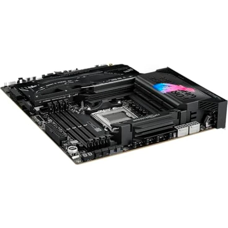 ASUS ROG STRIX X870E-E GAMING WIFI Mainboard, AM5, ATX, DDR5 bis 256GB, WiFi 7, PCIe 5.0, Schwarz – Bild 9