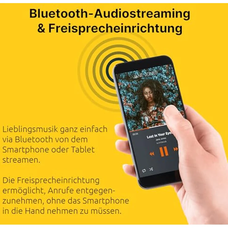 TechniSat VIOLA Steckdosen-Radio | 1,5W Mono Lautsprecher mit UKW & Bluetooth – Bild 5