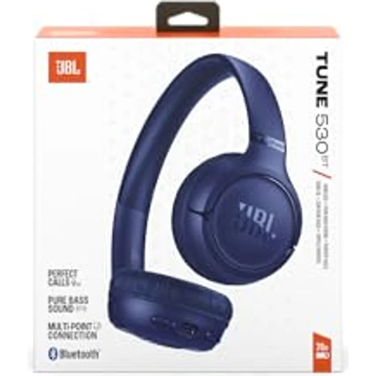 JBL Tune 530 BT, Wireless On-Ear Kopfhörer mit JBL Pure Bass Sound, bis zu 76 Stunden Musikwiedergabe, Bluetooth 6.0, faltbares Design, Google Fast Pair, Microsoft Swift Pair, Blau – Bild 11