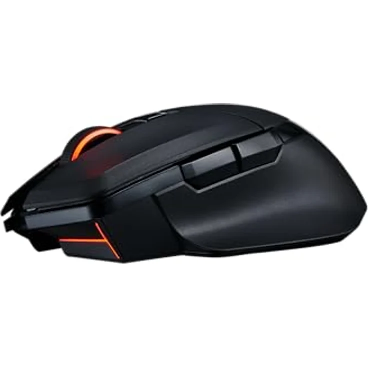 PowerColor ALPHYN AM10 Kabellose Gaming-Maus, 26.000 DPI PAW3395-Sensor, RGB-Beleuchtung, Schwarz – Bild 3