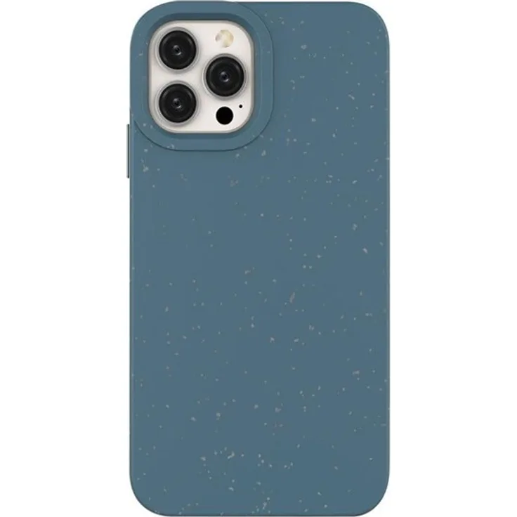 Hurtel Case für iPhone 14 Plus, biologisch abbaubare Silikonhülle in Navy Blue mit ausgezeichneter Sturz- und Kratzschutzfunktion