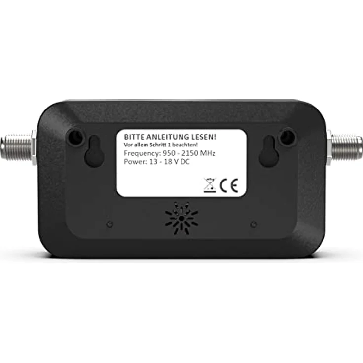 DUR-line SF 2450 W - Satfinder - Messgerät mit Gummi-Schutzhülle zur exakten Justierung Ihrer Digitalen Satelliten-Antenne - mit hoher Eingangsempfindlichkeit - inkl. F-Kabel und ausführlicher deutscher Anleitung – Bild 10