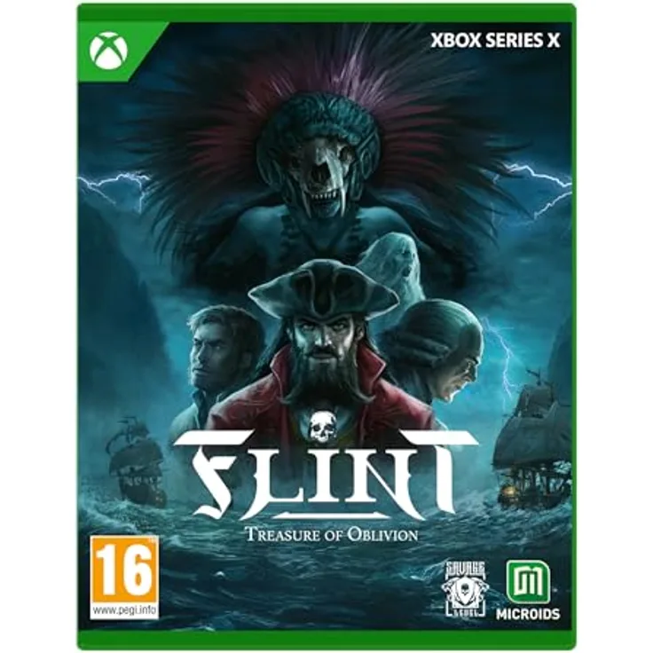 MICROÏDS Flint : Treasure Of Oblivion Xbox Series, taktisches Rollenspiel mit originalgetreuer Piratenwelt und Unreal Engine 5-Grafik