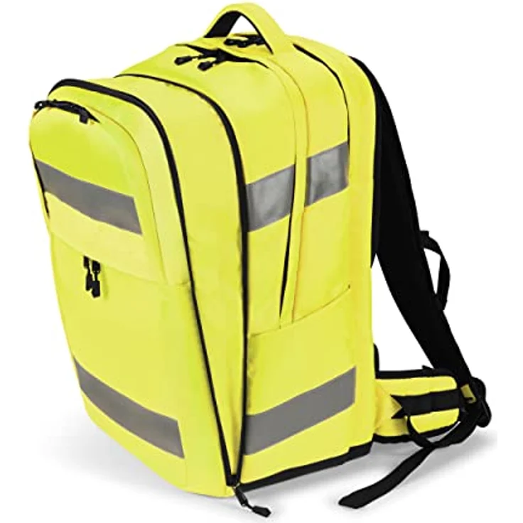 Dicota Rucksack Hi-Vis 32-38 Liter 15.6"-17" - Gelb – Bild 3