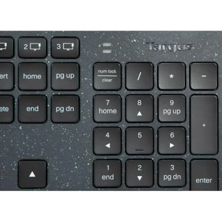 Targus Akb868es Funktastatur, Nachhaltige Energiegewinnung Full Size, Bluetooth 5.0, Schwarz – Bild 6