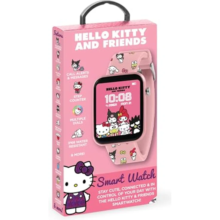 SANRIO Hello Kitty Smartwatch, Rosa Unisize mit vielfältigen Funktionen – Bild 7