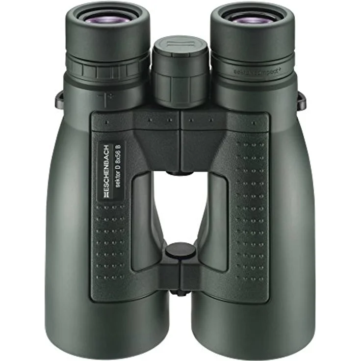 Eschenbach Optik Fernglas sektor D 8x56 compact+, wasserdicht, robust, grün – Bild 1