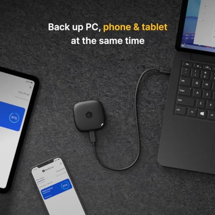 Synology BeeDrive, 4 TB, persönlicher Backup-Hub mit eingebauter SSD – Bild 4