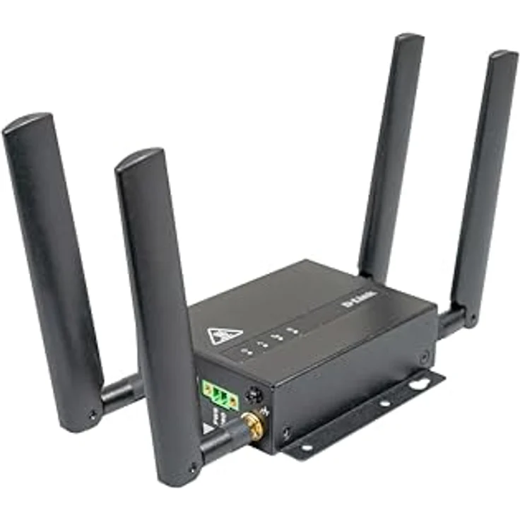 D-Link DWM-311-GP 5G M2M PoE Modem – Dual-SIM Router mit 2,5GbE PoE+, VPN-Sicherheit, DIN-Schienenmontage, industrietauglich für IoT & M2M – Bild 2