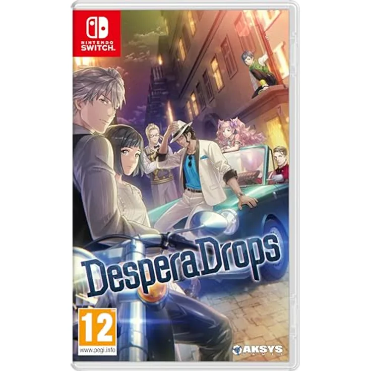 Reef Entertainment Despera Drops (Nintendo Switch) - Story-driven game with character design by Kozaki Yusuke