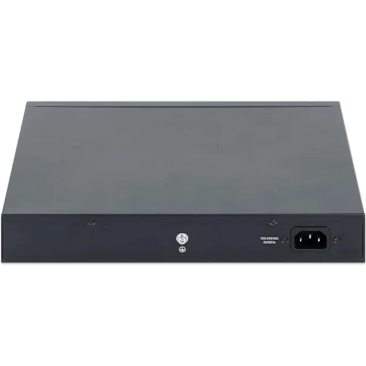 Intellinet 10-Port L2+ Fully Managed PoE++ Switch mit 8 Gigabit-Ports und 2 SFP-Uplinks, 242 W PoE-Le, schwarz – Bild 2