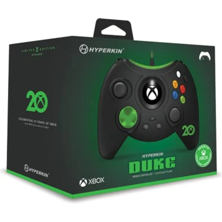 Hyperkin Duke Wired Controller, Gaming Controller für Xbox One S, Xbox Series X und PC, Schwarz, mit Share-Taste und Type-C-Anschluss – Bild 5