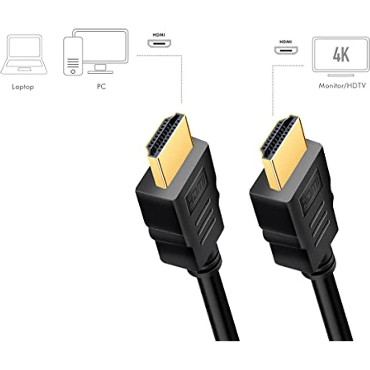 LogiLink CH0102 - HDMI-Kabel, A/M zu A/M, 4K/60 Hz, CCS, schwarz, 3 m – Bild 5