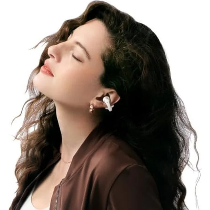 SHOKZ OpenDots 2, Open-Ear Kopfhörer mit Bluetooth 6.1, Bassphere™ 2.0, Pearl White – Bild 5