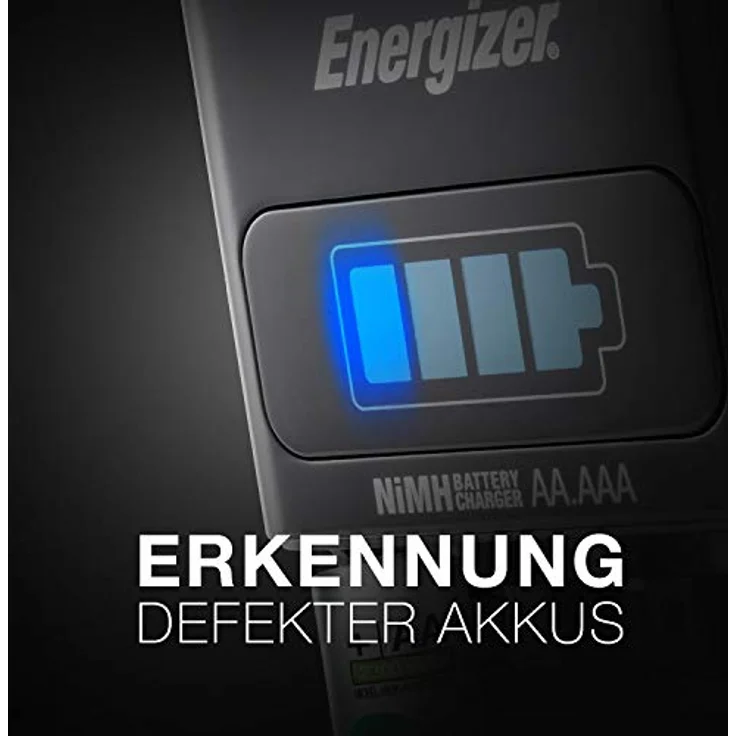Energizer Recharge 1-Stunden Akku Ladegerät für wiederaufladbare Batterien der Größen AA und AAA – Bild 5