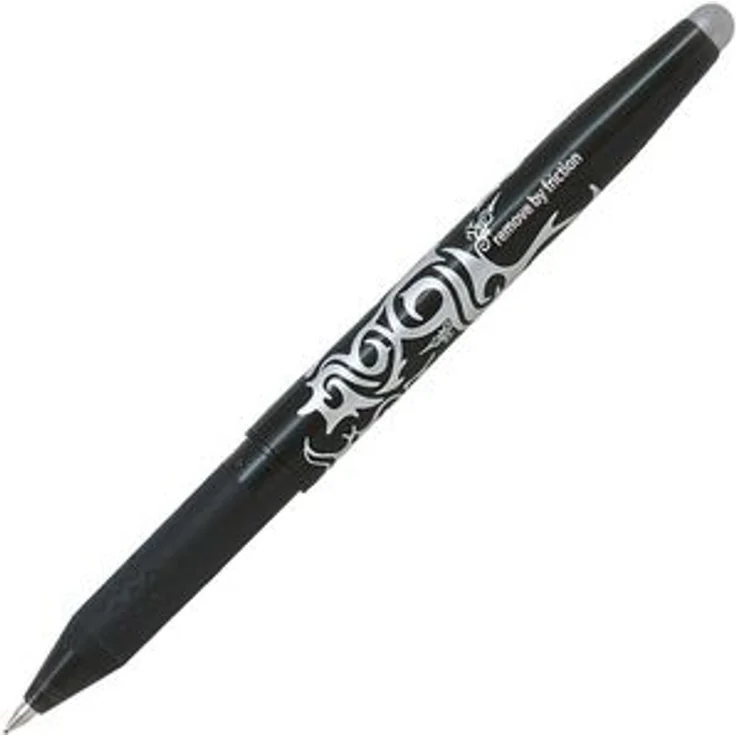 Pilot Tintenroller Frixion Ball 0.7, Gehäuse schwarz, 0.35mm, Schreibfarbe schwarz – Bild 1