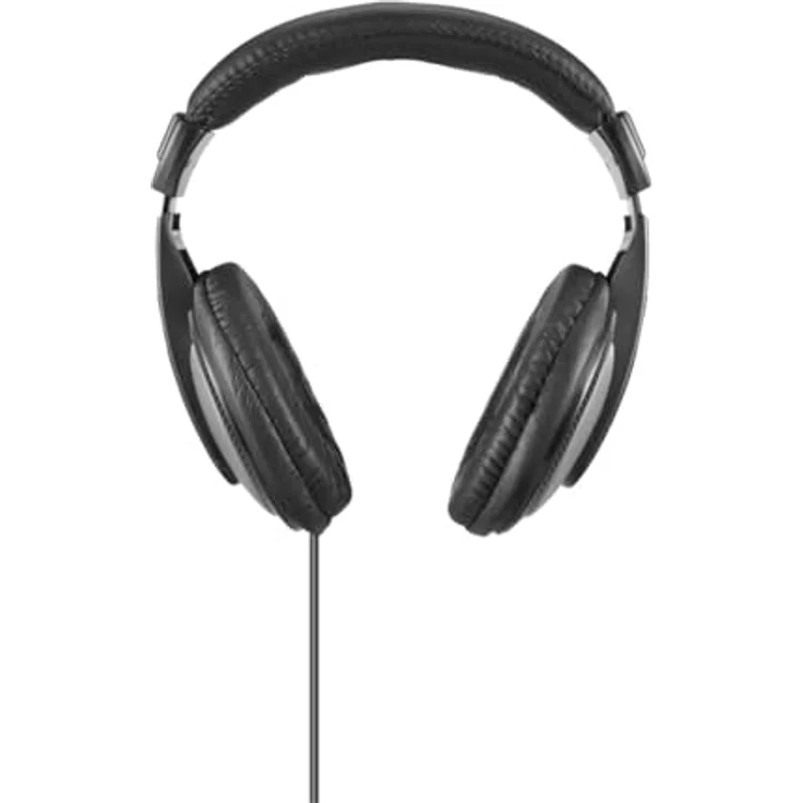 Hama ShellTV II, Kabelgebundene Over-Ear Kopfhörer mit 6m Kabel, Schwarz – Bild 3
