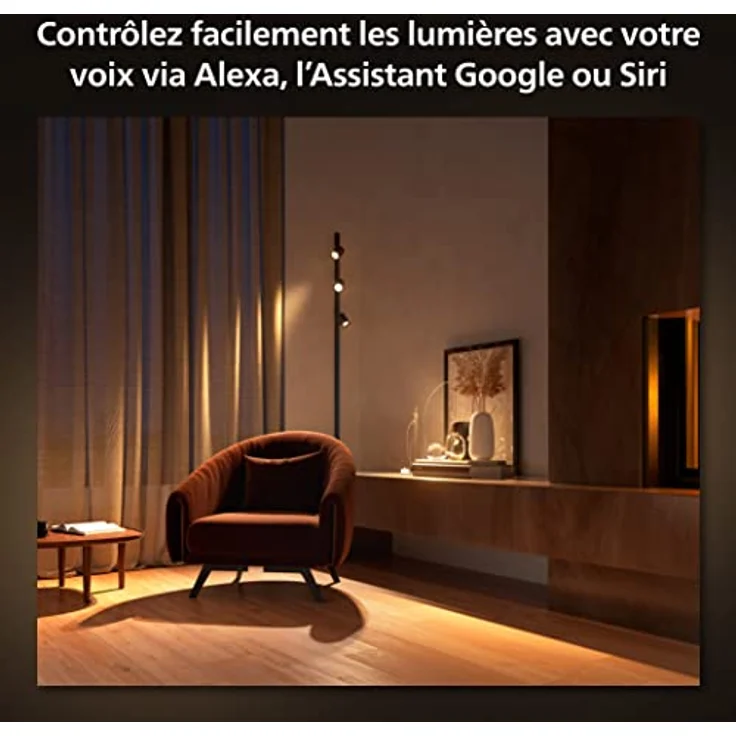 Philips Hue White & Color Amb. Perifo Erweiterungsspot, dimmbar, 16 Mio. Farben, steuerbar via App, kompatibel mit Amazon Alexa, Apple HomeKit & Google Assistant, weiß – Bild 5