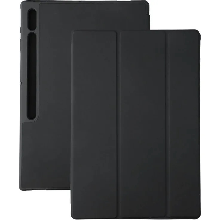 4smarts Tablet-Hülle Folio Case Basic für Samsung Galaxy Tab S10 Ultra, stoßfest, schwarz
