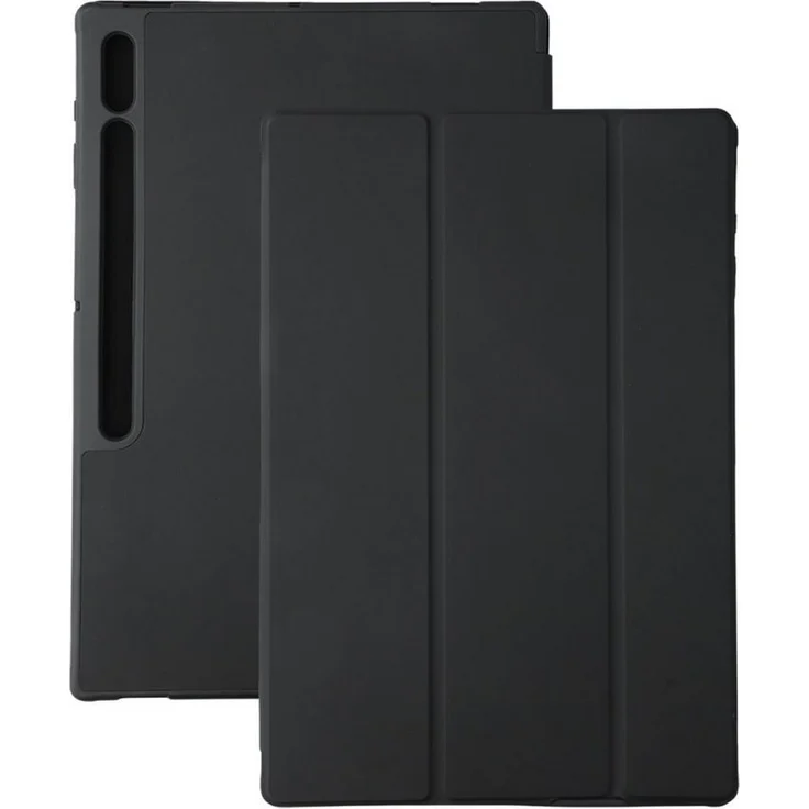 4smarts Tablet-Hülle Folio Case Basic für Samsung Galaxy Tab S10 Ultra, stoßfest, schwarz