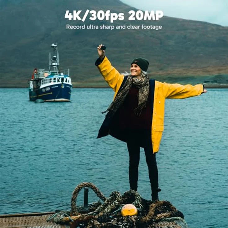 AKASO EK7000 Pro 4k-Action-Cam (4K) inkl. Zubehör-Kit  – Bild 6