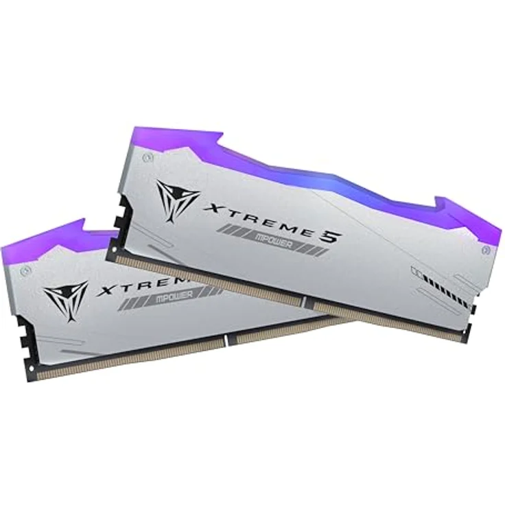 Patriot Memory DIMM 48 GB DDR5-6000 (2X 24 GB) Dual-Kit (schwarz, Viper Xtreme 5 MPower RGB, Intel XMP, AMD Expo) – Bild 2