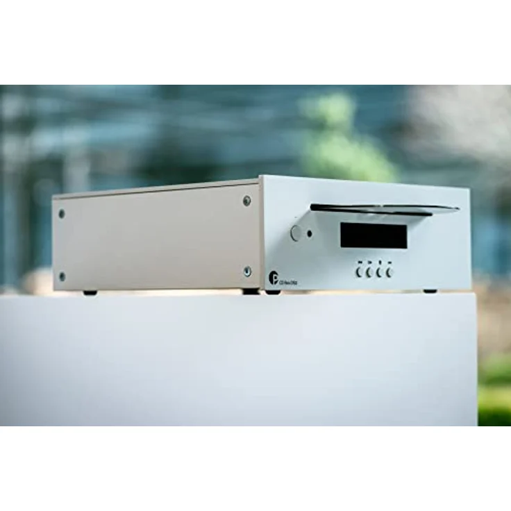 Pro-Ject CD Box DS3, CD-Player mit Slot-in Mechanismus, silber, inkl. Fernbedienung und hochauflösendem Dot-Matrix Display – Bild 4