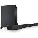 Teufel Cinebar Duett Power Edition Effektready 2.1-Set Schwarz/Schwarz Soundbar Subwoofer Bluetooth Musik Film Movie