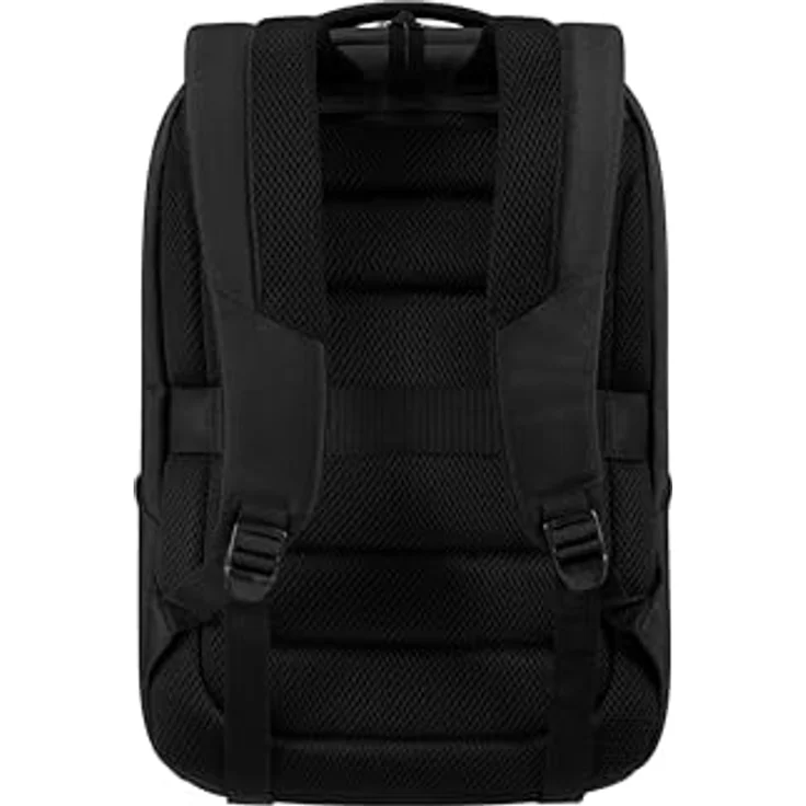 Samsonite Guardit 3.0, Laptoprucksack für 15.6 Zoll Laptops, 22.5 L, schwarz, wasserabweisend mit 3D-Mesh-Rückenpanel und Recyclingmaterial – Bild 4