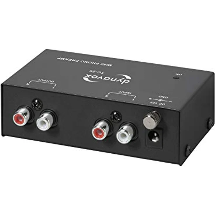 Phonovorverstärker TC-20 dynavox, schwarz, – Bild 2