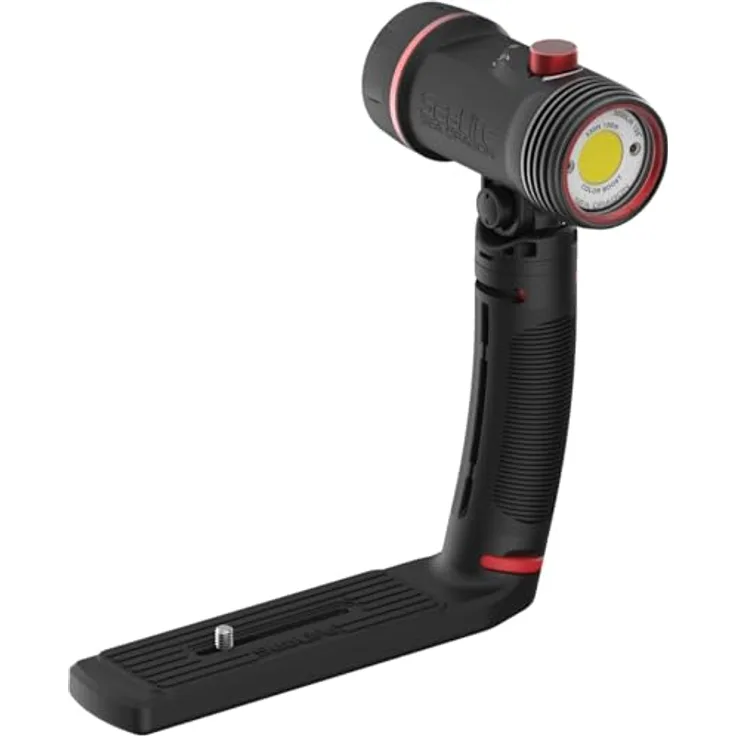 Sealife Sea Dragon 3000F COB Set (SL681), Blitzgerät mit 3000 Lumen, Color Boost-Modus und Wasserdichtigkeit bis 100 Meter, Schwarz
