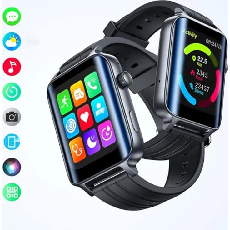 Joyroom JR-FT6 Smart Watch (Make/Answer Call), Sportuhr + Smartwatch in Blau – Bild 8