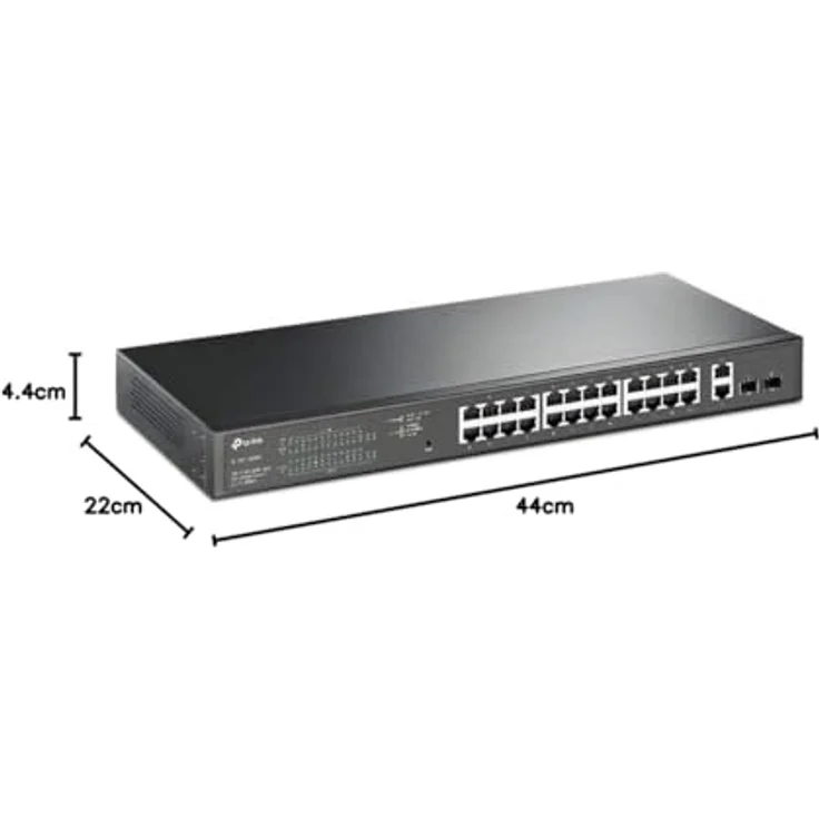 TP-Link TL-SG1428PE 28-Port Gigabit Smart Switch (24x PoE+) – Bild 9