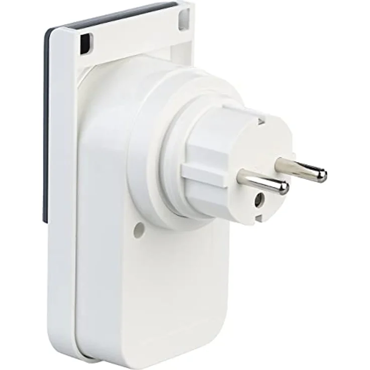 Luminea Home Control SF-550 Zeitschaltuhr: WLAN-Outdoor-Steckdose, HomeKit-fähig, App, Sprachbefehl, Strommessung (Wlansteckdosen) – Bild 4