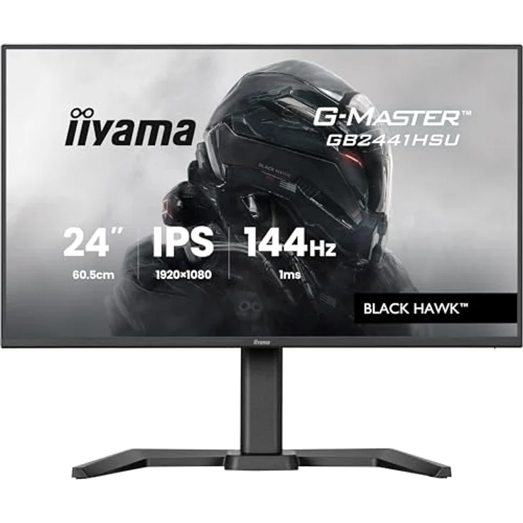 iiyama GB2441HSU-B1, 23.8" Full HD IPS Monitor mit 144Hz und 1x DisplayPort – Bild 2