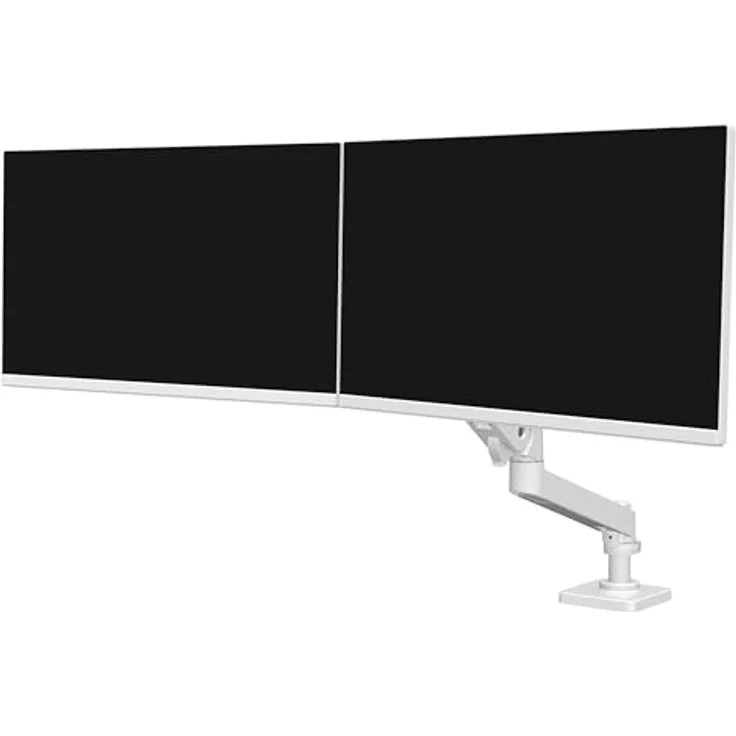 Ergotron LX PRO ARM DUAL DIRECT DESK MOUNT, Monitorhalterung für zwei Bildschirme, 27.01", weiß – Bild 2