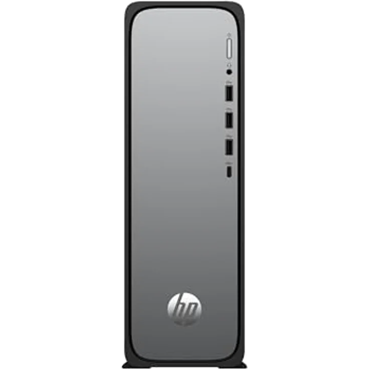 HP OmniDesk Slim Tower S03-0015ng, Desktop-PC mit Intel-Prozessor, 512 GB SSD, 8 GB RAM, Silber – Bild 2