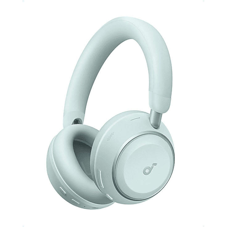 SOUNDCORE BY ANKER Space 2, Over-ear Kopfhörer mit ANC, 50 Stunden Akkulaufzeit, Bluetooth, grün