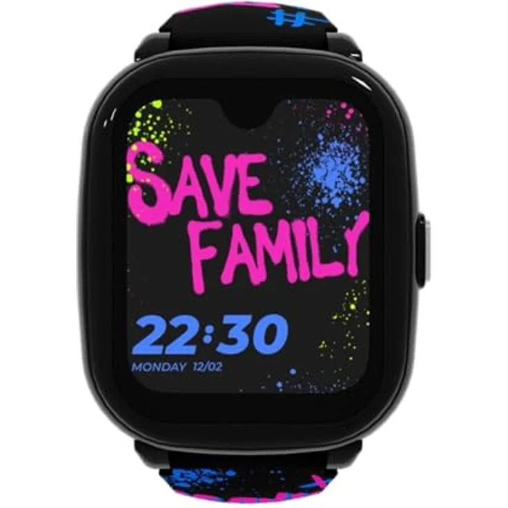 Save Family Iconic Plus 2.0 (4G) Smartwatch mit GPS-Ortung, SOS-Funktion, 1 GB RAM, 8 GB Speicher, in Candy Candy – Bild 2